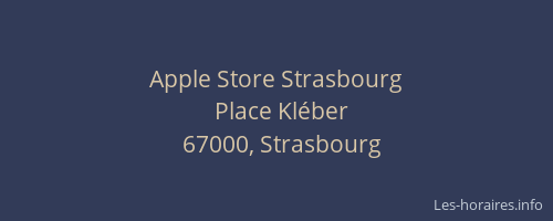 Apple Store Strasbourg