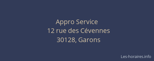 Appro Service
