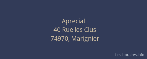 Aprecial