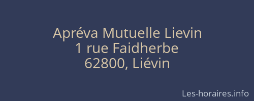Apréva Mutuelle Lievin