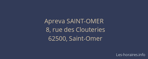 Apreva SAINT-OMER