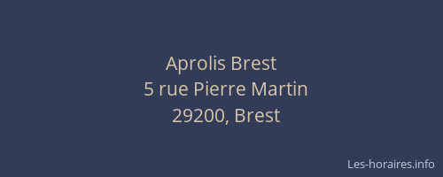 Aprolis Brest