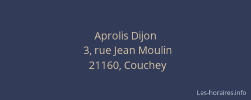 Aprolis Dijon