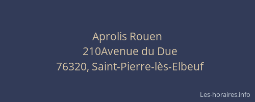 Aprolis Rouen