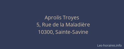 Aprolis Troyes