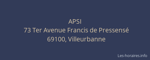APSI