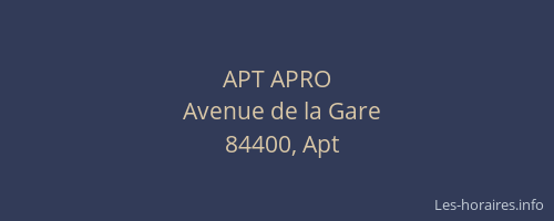 APT APRO