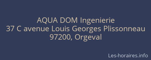AQUA DOM Ingenierie