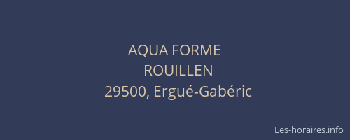 AQUA FORME