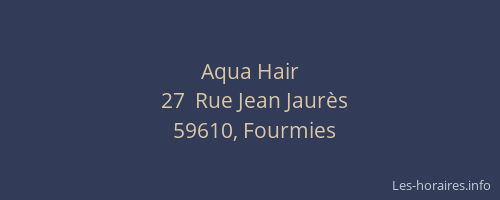 Aqua Hair