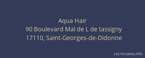 Aqua Hair