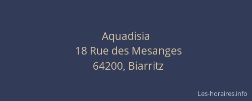 Aquadisia