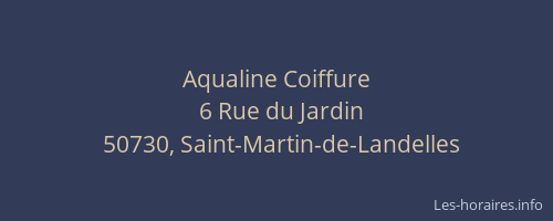 Aqualine Coiffure