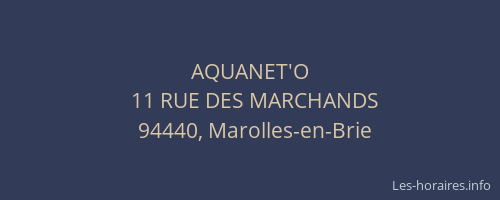 AQUANET'O