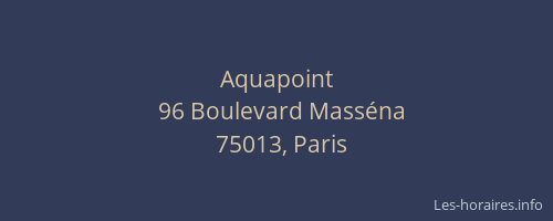 Aquapoint