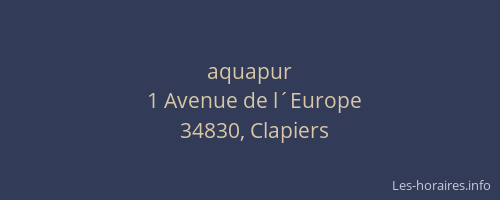 aquapur