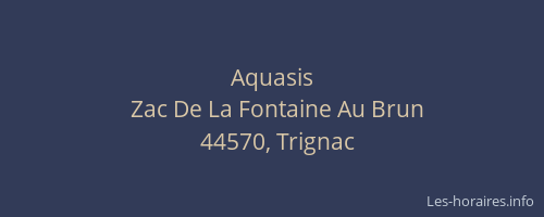 Aquasis