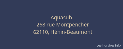 Aquasub