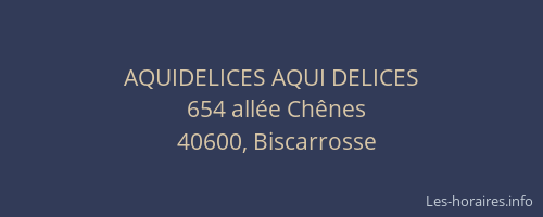 AQUIDELICES AQUI DELICES