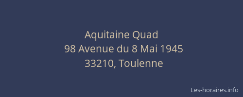 Aquitaine Quad