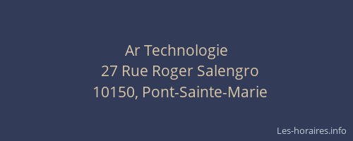 Ar Technologie