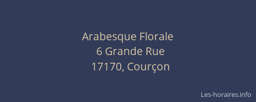 Arabesque Florale