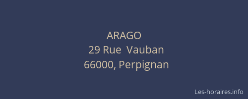 ARAGO