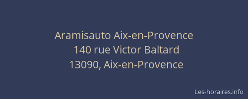 Aramisauto Aix-en-Provence