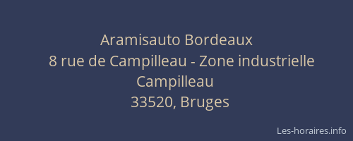 Aramisauto Bordeaux