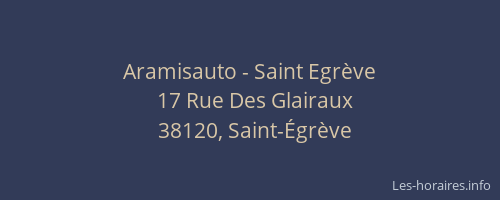 Aramisauto - Saint Egrève