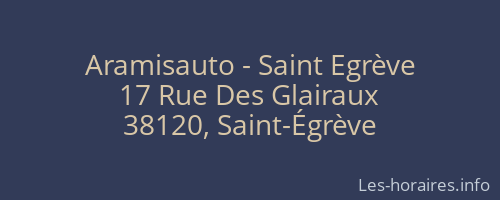 Aramisauto - Saint Egrève