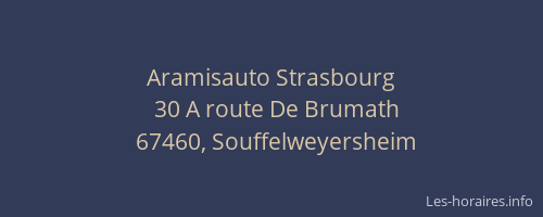 Aramisauto Strasbourg
