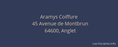 Aramys Coiffure