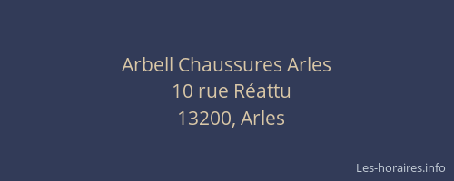 Arbell Chaussures Arles