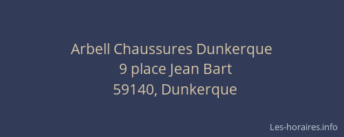 Arbell Chaussures Dunkerque