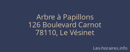 Arbre à Papillons