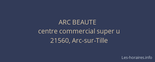 ARC BEAUTE