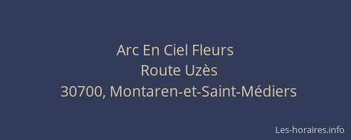 Arc En Ciel Fleurs