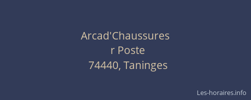 Arcad'Chaussures