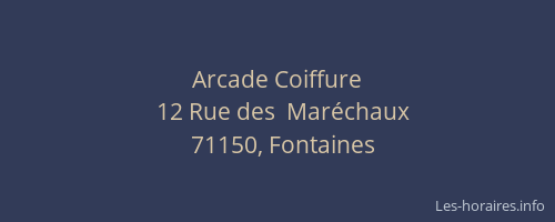 Arcade Coiffure
