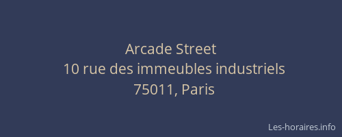 Arcade Street