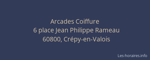 Arcades Coiffure