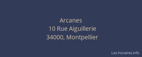 Arcanes