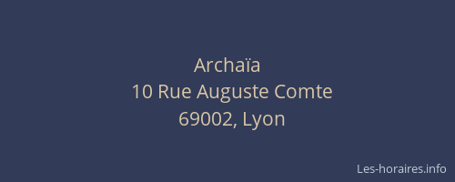 Archaïa