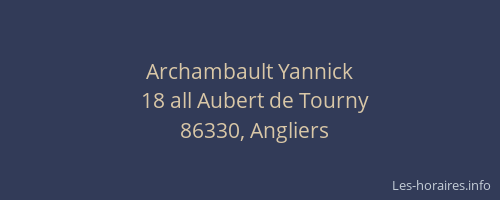 Archambault Yannick