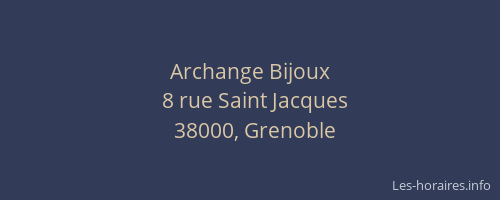 Archange Bijoux