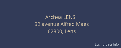 Archea LENS