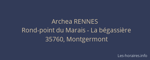 Archea RENNES