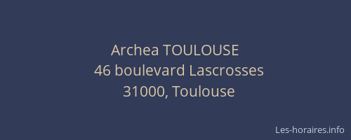 Archea TOULOUSE