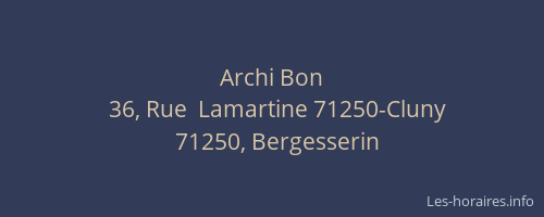 Archi Bon